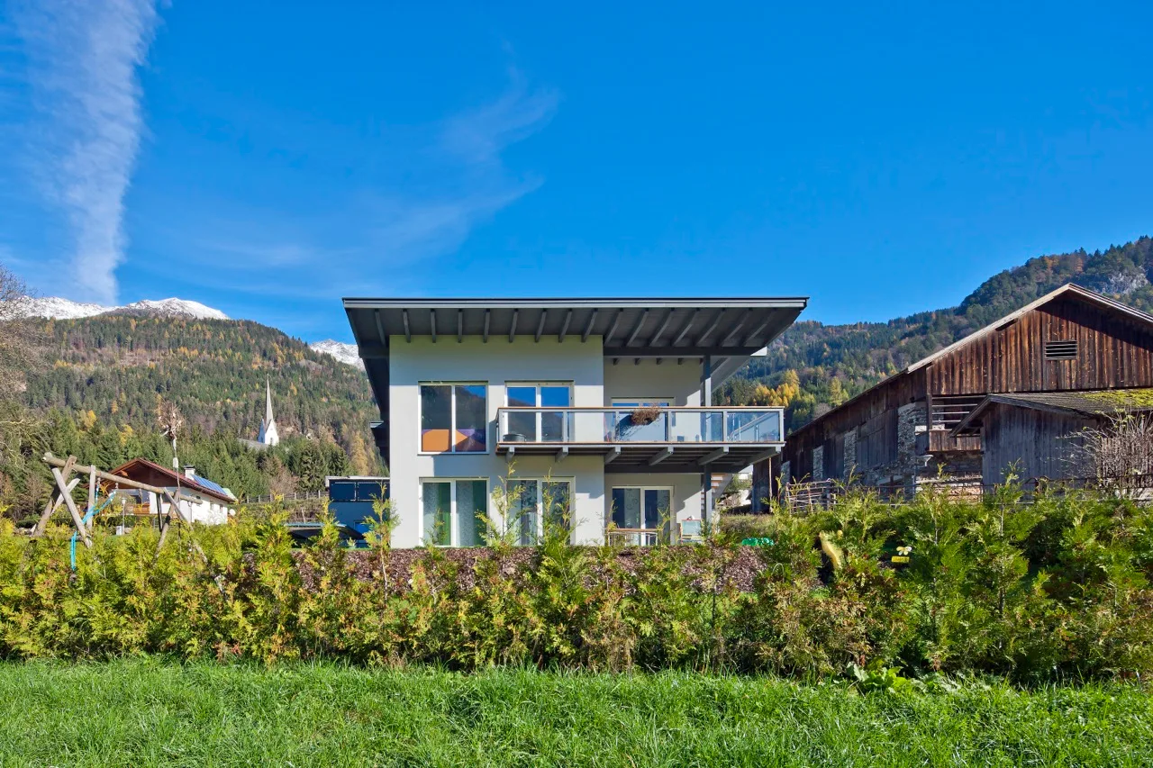 Wohnhaus im Osttiroler Bergpanorama